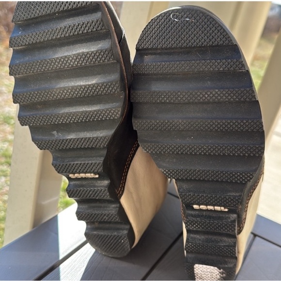 Sorel Joanie Sweater Boots Booties Wedge - Picture 6 of 6